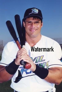 Jose Canseco Devil Rays Foto 5x7 "TIPO 1" FOTOGRAFÍA ORIGINAL PAPEL KODAK - Imagen 1 de 1