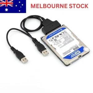 SATA to USB 2.0 SSD Hard Converter Drive Disk 2.5 Inch Adapter HDD Cable - Picture 1 of 3