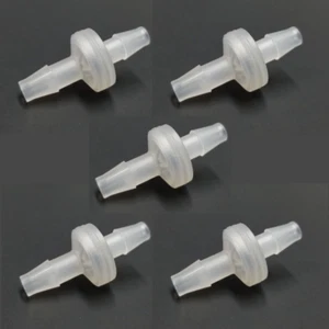 (5) Fünf 1/4 Zoll Polypropylen Standard Rückschlagventil mit Viton™ Membran - Bild 1 von 4