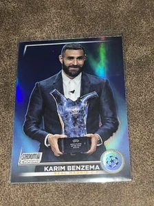 2022-23 Topps Stadium Club Chrom Karim Benzema Refraktor #3 - Bild 1 von 2