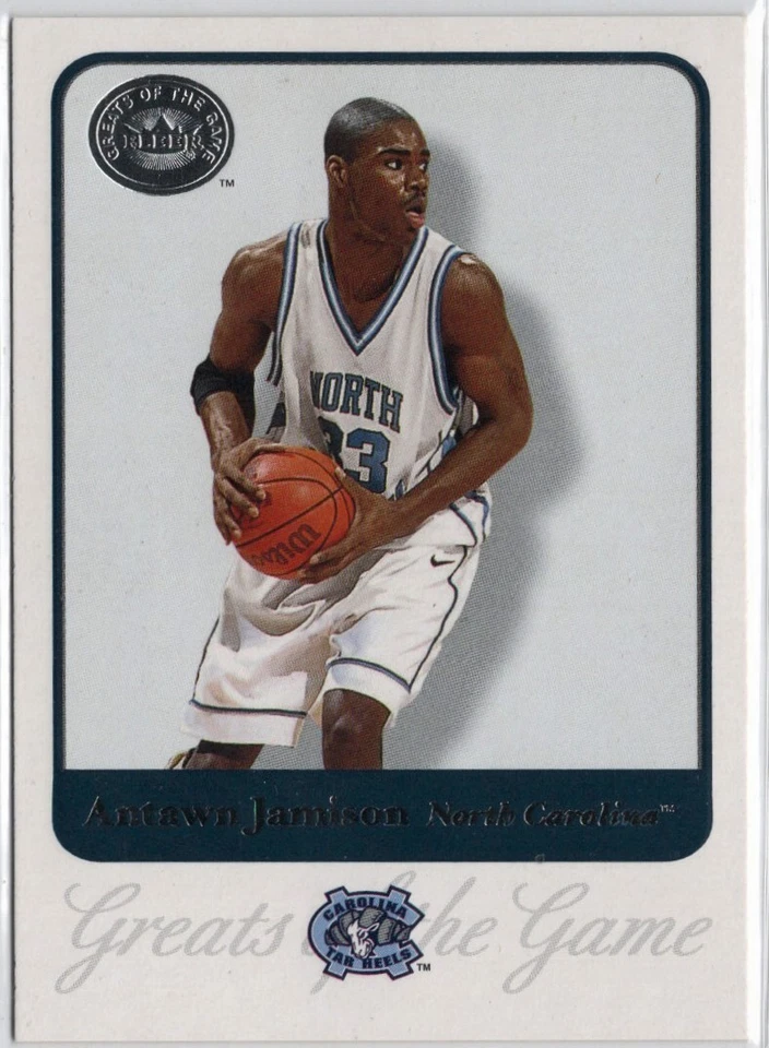 2001 Fleer Greats of the Game Antawn Jamison Card #3 - Image 1 of 1