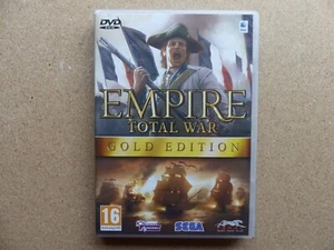 JEU PC Empire Total war Gold edition BOX Notice PC CD ROM - Foto 1 di 2