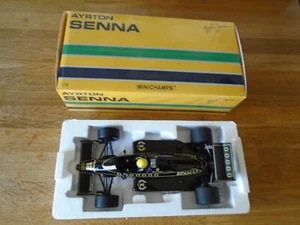 MINICHAMPS PAUL'S MODEL ART AYRTON SENNA LOTUS RENAULT 98T 1986 - Picture 1 of 2