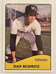 1979 TCMA West Haven Yankees Dan Schmitz #5 Baseball