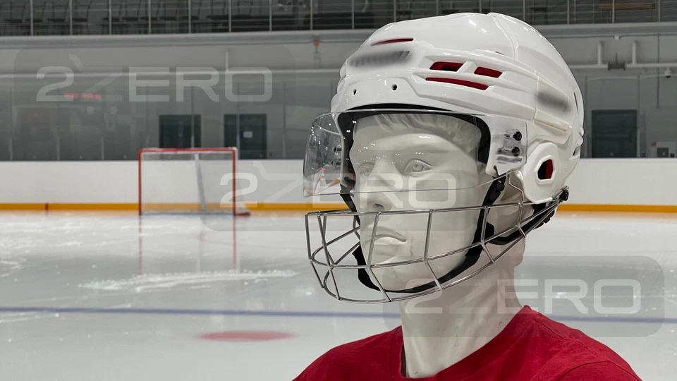 2Zero Lightweight & Rust-Proof Hockey Helmet Lower Face Shield Cage - Image 1 of 4