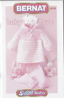 Bernat Knit & Crochet Pattern Book, Baby Love, Softee Baby - Image 1 of 2