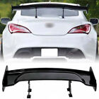 57?? Jdm Gt Style Rear Trunk Lid Spoiler Wing Lip Black For Subaru Wrx Sti