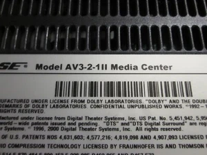 bose model av3-2-1 ii media center receiver cd DVD player - Picture 1 of 3