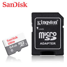 SanDisk Ultra 64GB microSDXC C10 UHS-I TF Memory Card for Mobile Phone + ADAPTER