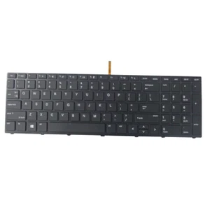 HP Probook 450 G5 455 G5 Backlit Keyboard w/ Black Frame L01027-001 - Afbeelding 1 van 1