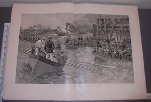 ANTIQUE PRINT 23X16 T DE THULSTRUP INVASION OF CUBA - Picture 1 of 1