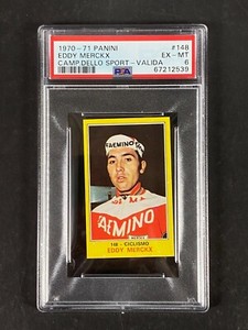 1970 Panini Campioni dello Sport - Eddy Merckx #148 Valida - PSA 6