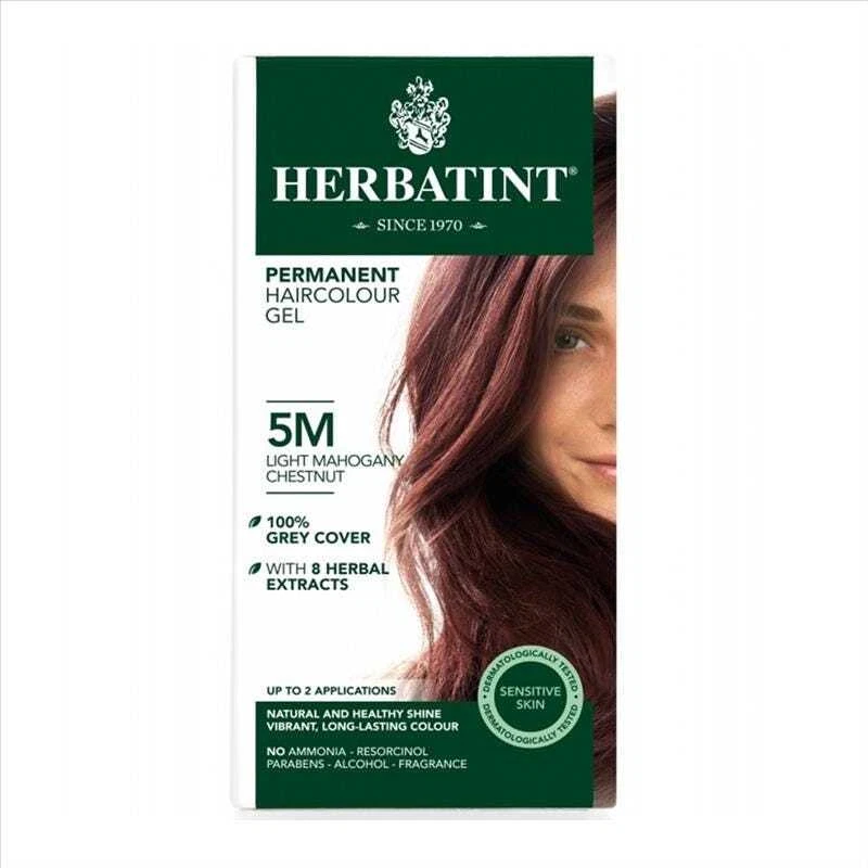 Herbatint Gel Colorante Permanente 5M Castano Chiaro Mogano, 135ml - Immagine 1 di 1