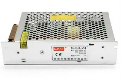 1PCS Meanwell Switching Power Supply S-50-24 Output DC24V 2.1A 50W NEW - Image 1 of 2