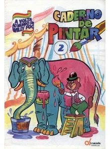 Willy Fog coloring book RARE UNUSED Portuguese - Picture 1 of 1