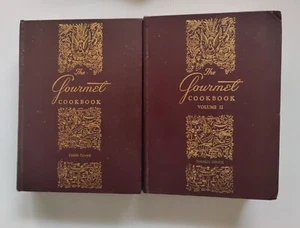 THE GOURMET COOKBOOK 1971 Volumes 1 & 2 Gourmet The Magazine of Good Living - Picture 1 of 12