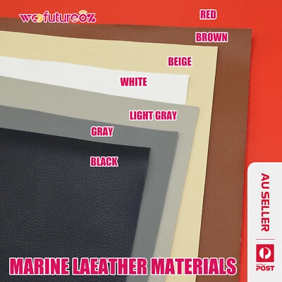 Marine Vinyl Pleather Leather Materials Automotive Home Upholstery Craft Fabric - image 1 of 4