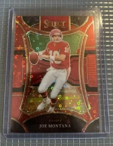 Joe Montana Red Disco /49 Suite Level Panini Select H2 Football 2023 Chiefs - Bild 1 von 2