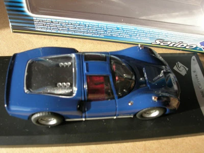 SOLIDO 1/43 METAL PORSCHE 906 CARRERA 6 1965 Bleue !!!!! - Photo 1/3