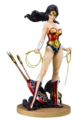 Kotobukiya Bishoujo Wonder Woman Statue DC Comics 1/7 Scale Yamashita 2011 NIB - Image 1 of 4