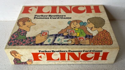 FLINCH Parker Brothers Card Game - 1976 Complete with 150 Cards and Instructions - Image 1 of 3