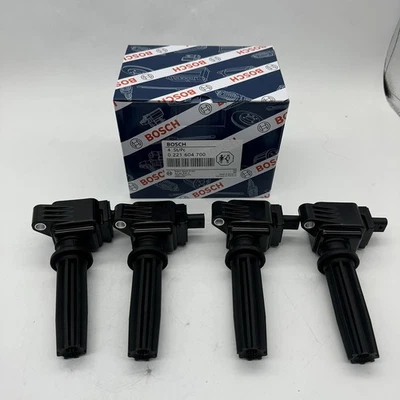 PACK DE 4 BOBINAS DE ENCENDIDO BOSCH 0221604700 para Land Rover Discovery Sport Lincoln 2,0 L Foto 1 de 4