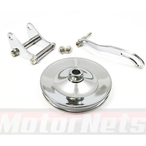 SB BB Chevy Power Steering Pulley & Bracket Kit Short Long Water Pump 350 454 V8 - Picture 1 of 4
