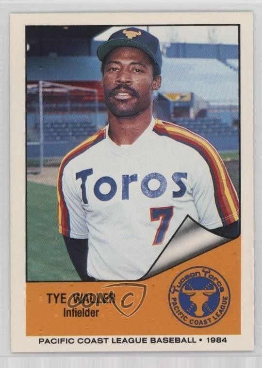 1984 Cramer Pacific Coast League Ty Waller #60 - Image 1 of 2