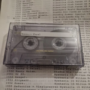 Rocky and Diesel Studio Mix Love Of Life Sept 95 Cassette Tape Old Skool - Picture 1 of 2