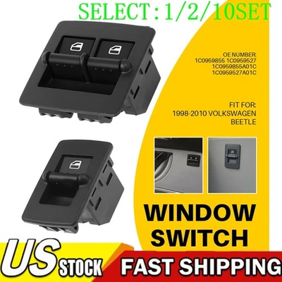 Window Switch Control Left Right for VW Volkswagen Beetle 1998-2010 Orange 1~10X - image 1 of 4
