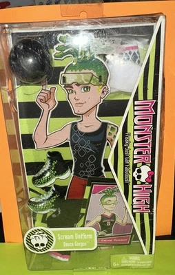 Uniforme Monster High Scream Deuce Gorgon nuevo en paquete Foto 1 de 4