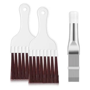 Effective AC Fin Cleaner and Condenser Coil Brush 3 Pieces for Cleaning - Picture 1 of 10