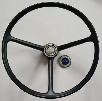 Oldtimer Original Ford Escort Mk1 1300 GT Twin Cam Super 3-Speichen Lenkrad - Bild 1 von 4