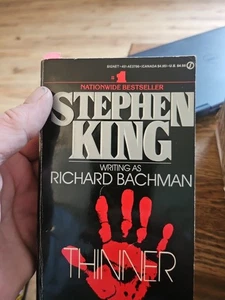 Thinner - Stephen King - Richard Bachman - 1st Signet paperback 1985 - Good - Picture 1 of 1