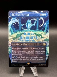 The Water Crystal (333) [Borderless Foil] (NM) - MTG - Final Fantasy (ENG) - Picture 1 of 4