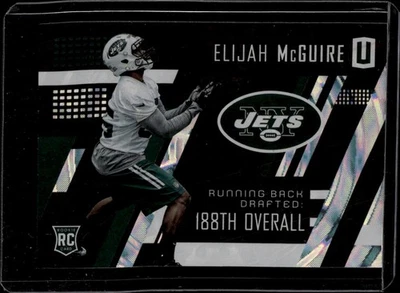 2017 Panini Unparalleled #262 Elijah McGuire New York Jets Rookie - Image 1 of 2