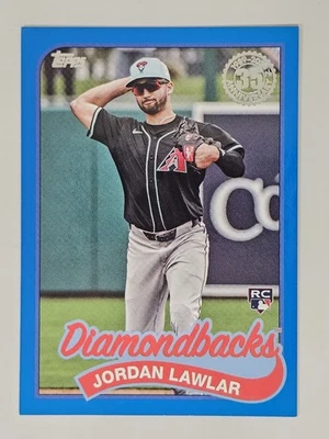 2024 Topps Update 35th Anniversary Blue Jordan Lawler #89US-40 RC Rookie - Image 1 of 2
