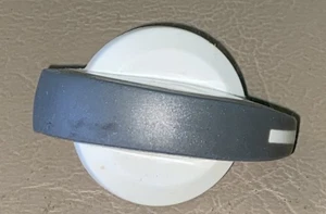 Whirlpool Trockner Knopf weiß & grau PN # 8565944 OEM GEBRAUCHTTEIL Mdl # WGD5530SQ0 - Bild 1 von 5