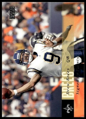 2006 UPPER DECK DREW BREES 120 MINT FOOTBALL NEW ORLEANS SAINTS - Image 1 of 2