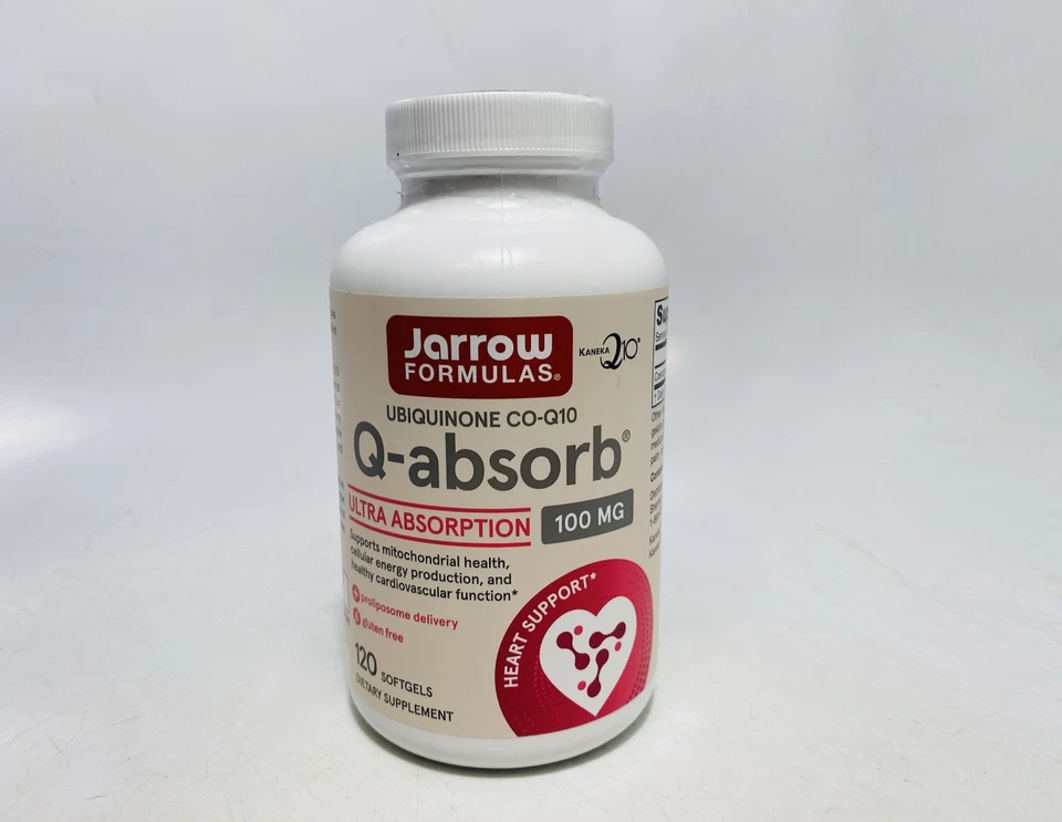 Jarrow Formulas Ubiquinone Q-Absorb Ultra Absorption 100mg  - 120 Softgels - Image 1 of 2