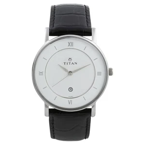 Reloj unisex Titan otoño-invierno 19 analógico esfera blanca NM9162SL04/NN9162SL04 - Imagen 1 de 5