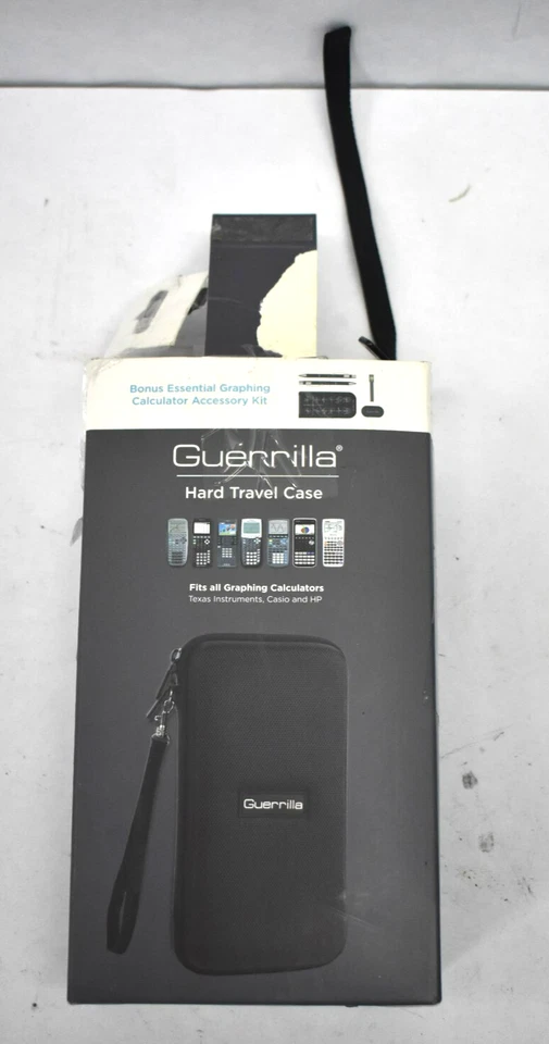 Estuche rígido de viaje Guerrilla para calculadoras gráficas con accesorios BONUS Foto 1 de 4