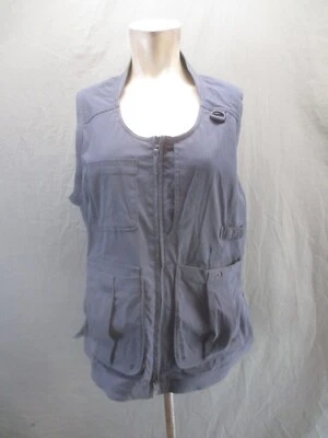 Duluth Trading Co Size M Mens Blue Hunting Fishing Hiking Lightweight Vest 569 - Image 1 of 4