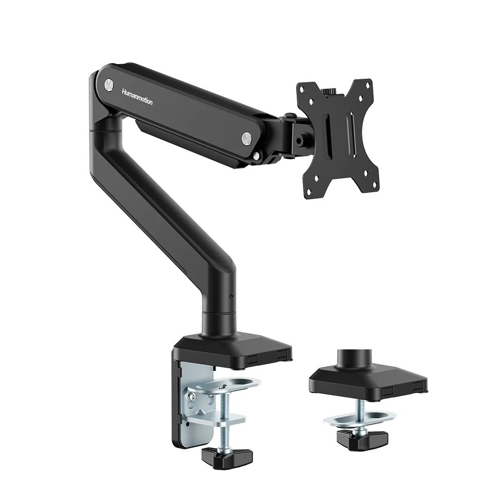 Humanmotion T8-1G 17-40'' Premium Single Monitor Arm Single Screen Desk Mount - Image 1 of 1