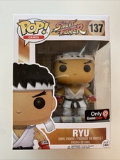 Funko Pop #137 Street Fighter Ryu GameStop Exclusive White Headband