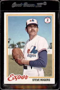 1978 Topps #425 Steve Rogers Montreal Expos - schöne Karte - Bild 1 von 2