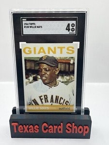 1964 Topps #150 Willie Mays San Francisco Giants SGC 4