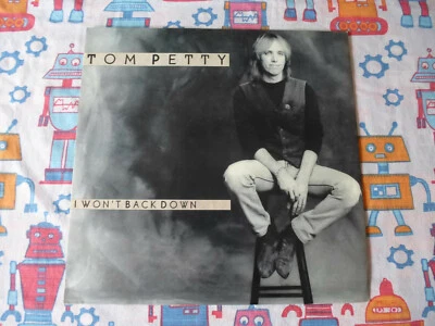 TOM PETTY I WON'T BACK DOWN ORIGINAL 1989 MCA RECORDS 3 TRACK 12" VINYL SINGLE - Image 1 of 4