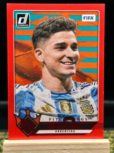 2024-25 Donruss Soccer - Julian Alvarez - Red Pitch Kings - 22 - Picture 1 of 2