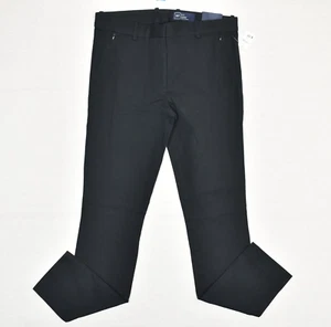 NEW GAP Women's Dress Pants Zip Solid Cotton Black Size 10R Bi Stretch Stovepipe - Picture 1 of 8